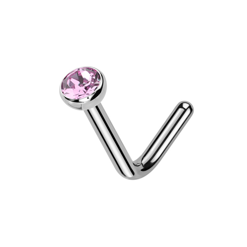 Naso Stud con Cristallo, Naso Stud
