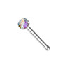 Stud Naso Dritto Cristallo, Naso Stud