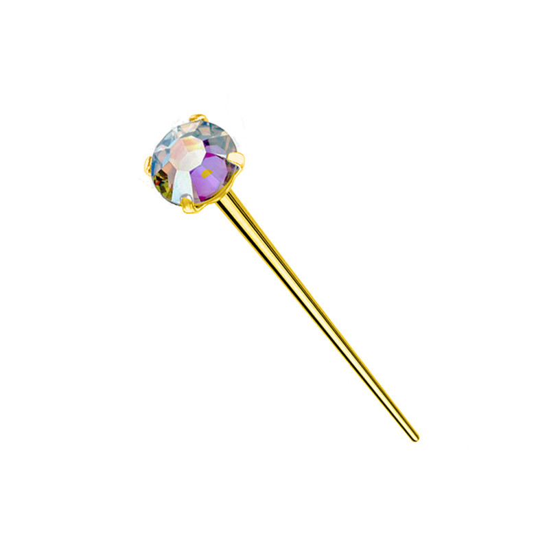 Piercing Fishtail of Different Colors, Nose Stud