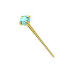 Piercing Fishtail of Different Colors, Nose Stud