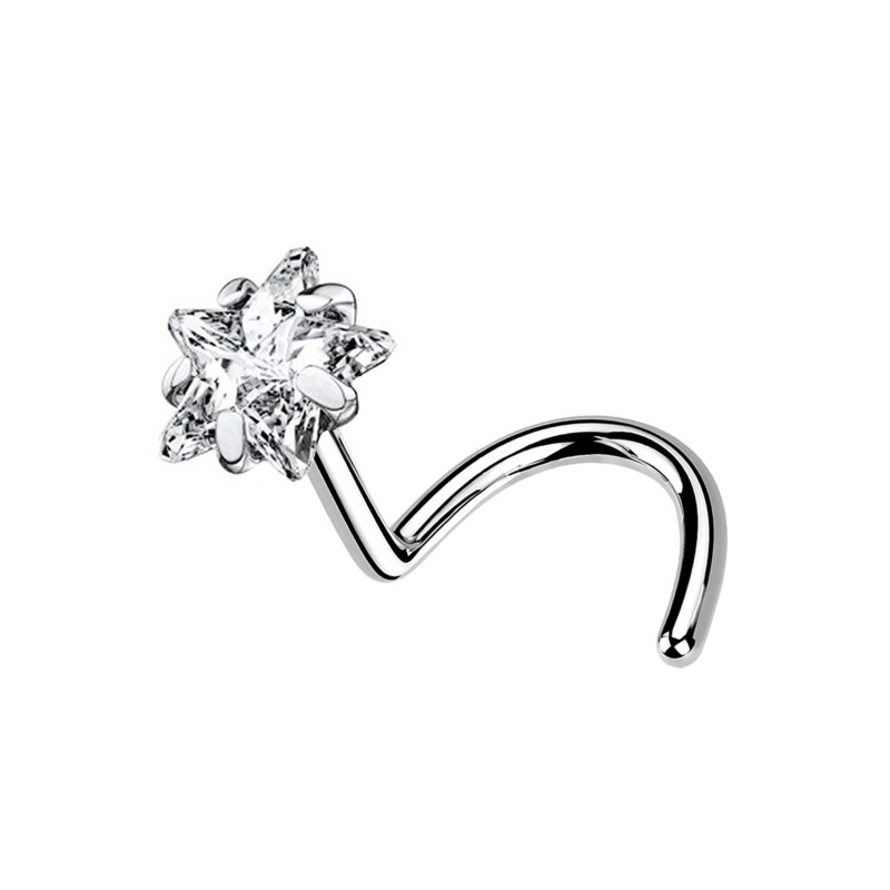 Nose Stud Crystal Little star of Different Colors, Nose Stud
