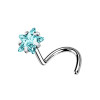 Nose Stud Crystal Little star of Different Colors, Nose Stud
