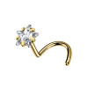 Nose Stud Crystal Little star of Different Colors, Nose Stud