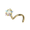 Nose Stud Crystal Little star of Different Colors, Nose Stud