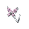 Piercing Nostril Butterfly, Nose Stud