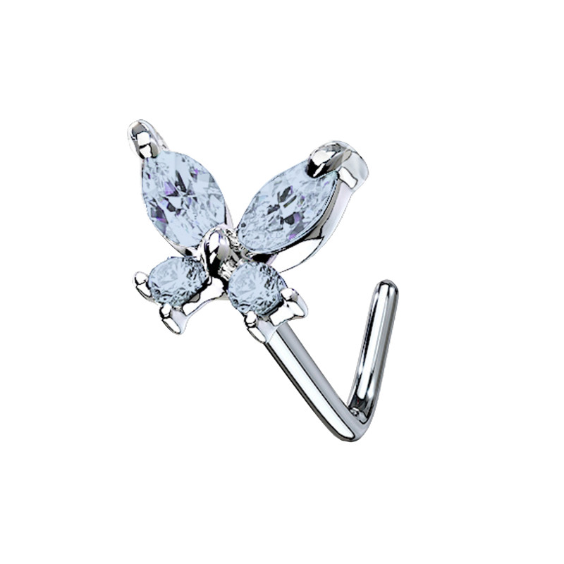 Piercing Nostril Butterfly, Nose Stud