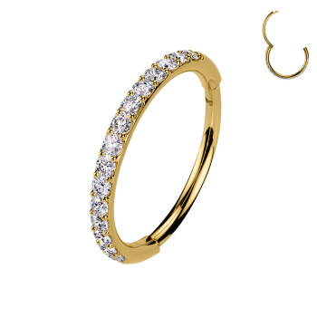 Cerchio Clicker con cristalli