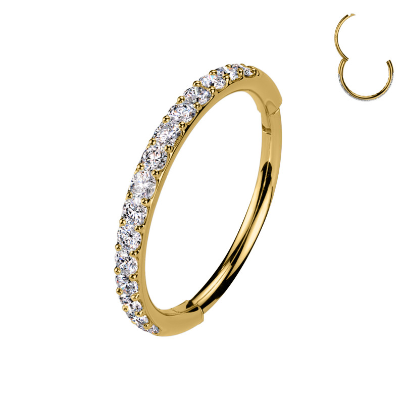 Cerchio Clicker con cristalli