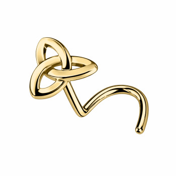 Stud Naso a Forma di Triquetra