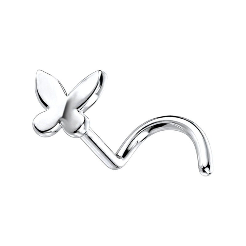 Stud Naso a Forma di Farfalla