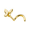 Stud Naso a Forma di Farfalla