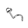 Stud Naso a Forma di Cuore