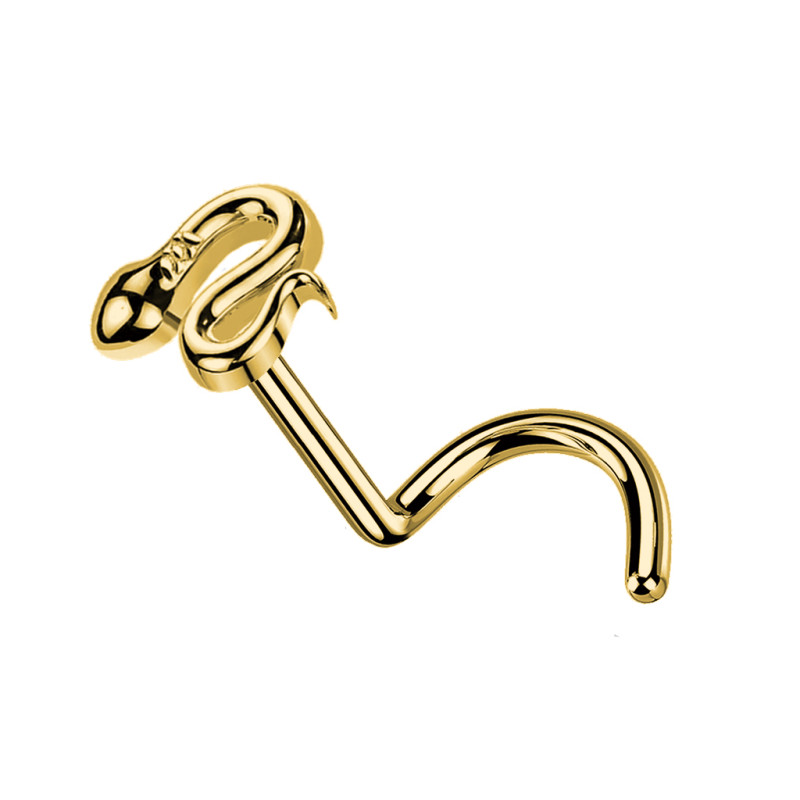 Stud Naso a Forma di Serpente