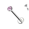 Labret Diamante di Diversi Colori 2,5 MM, Helix