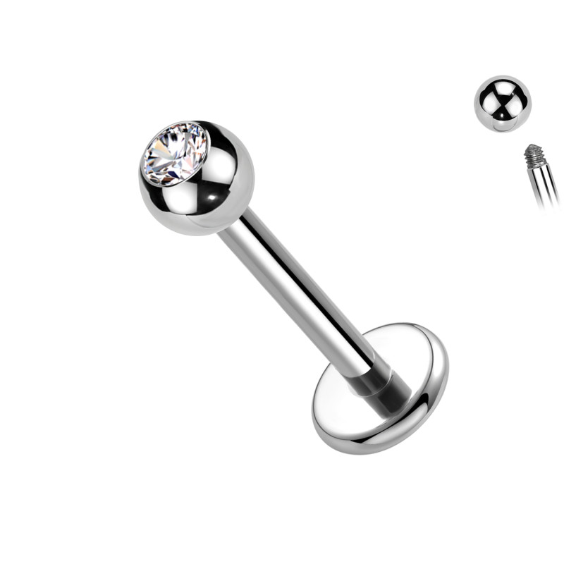 Labret Sterile con Cristallo, Helix