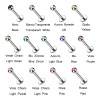 Labret  con Pallina da 3.0mm di Diversi Colori, Helix