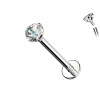 Labret Crystal Stud