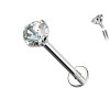 Labret Crystal Stud