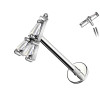 Piercing Labret con Cristallo Marquise