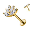 Labret Cartilagine con Cristalli a Raggiera