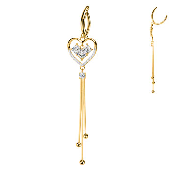 Banana Navel Piercing and Pendant Chains