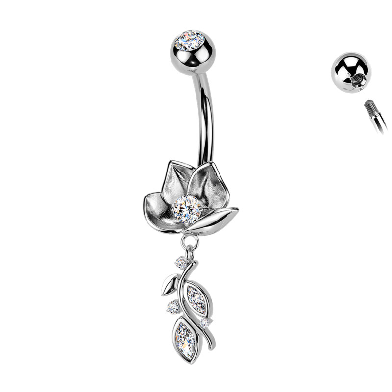 Piercing Banana Ombelico a Ciondolo
