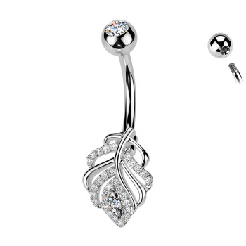 Piercing Banana Ombelico a Ciondolo