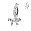 Piercing Ombelico Fiocco con Cristalli