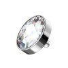 Crystal Disc with External Thread, Dermal