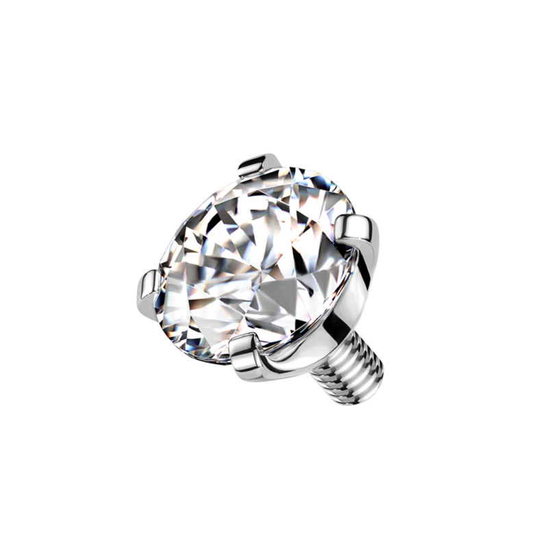 Micro Brilliant Stone for Dermal Anchor, Dermal