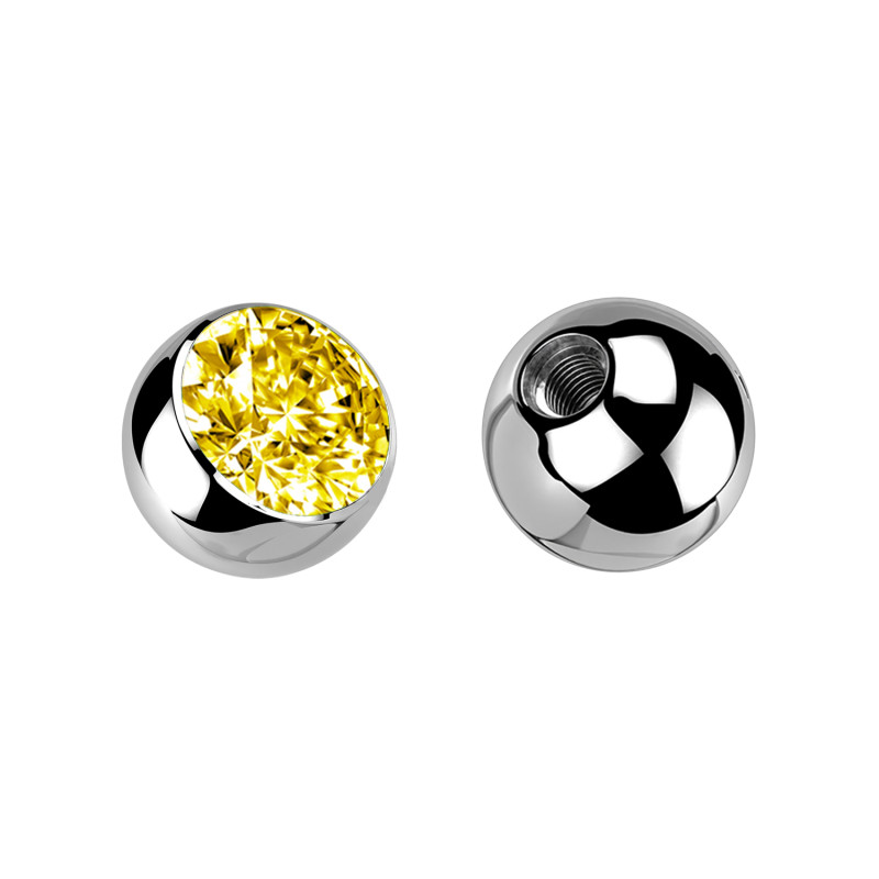 Ball for Bar with Internal Thread - 1.2mm(16G), Piercing Parts