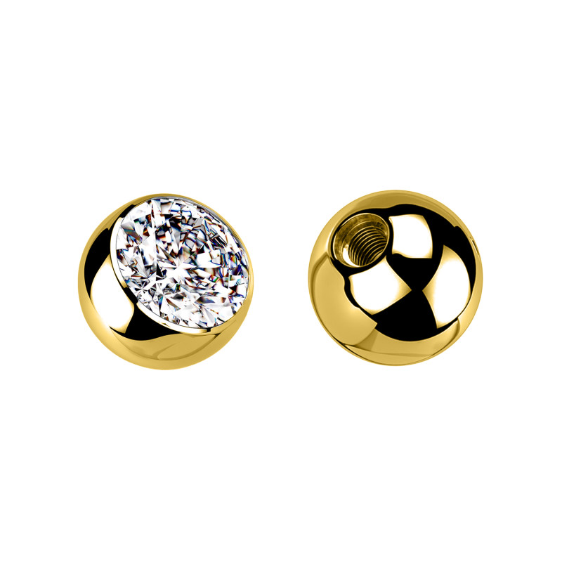 Ball for Bar with Internal Thread - 1.2mm(16G), Piercing Parts