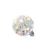 Pallina Cristallo per Piercing, Dermal