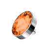 Crystal Disc with External Thread, Dermal