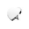 Dermal Top a Forma di Cuore