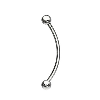 Barbell Lingua Sterile Curvilineo