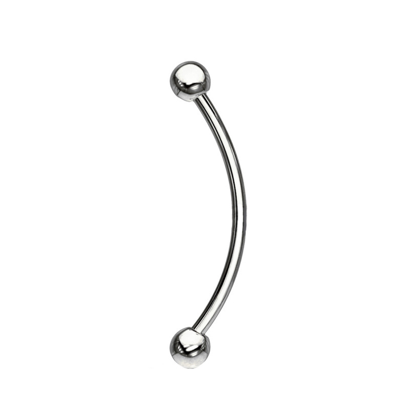 Barbell Lingua Sterile Curvilineo, Lingua