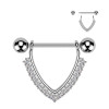 Barbell Inverted Triangle Nipple, Nipple