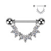 Piercing per Capezzolo con Cristalli