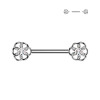 Barbell Capezzolo