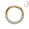 Piercing Orecchio Cerchio con Cristalli