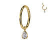 Piercing Orecchio Cristallo a Goccia