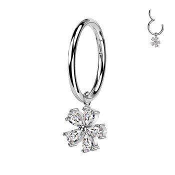 Piercing Orecchio Fiore