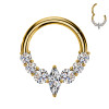 Piercing Orecchio a Cerchio Rombo