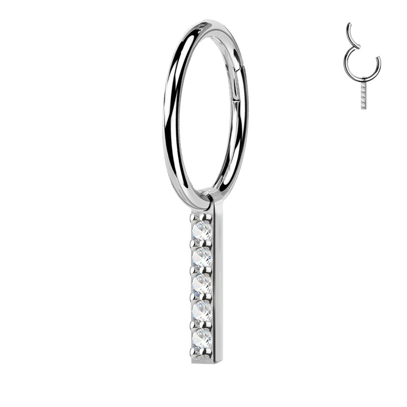 Cerchio Clicker con Ciondolo Cristallo, Helix