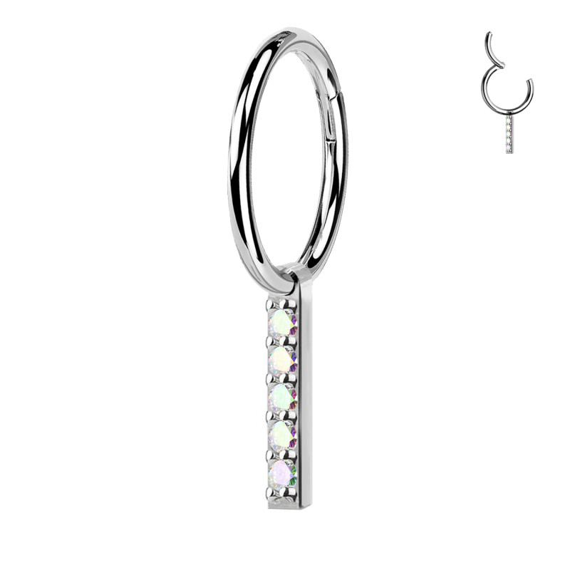 Cerchio Clicker con Ciondolo Cristallo, Helix