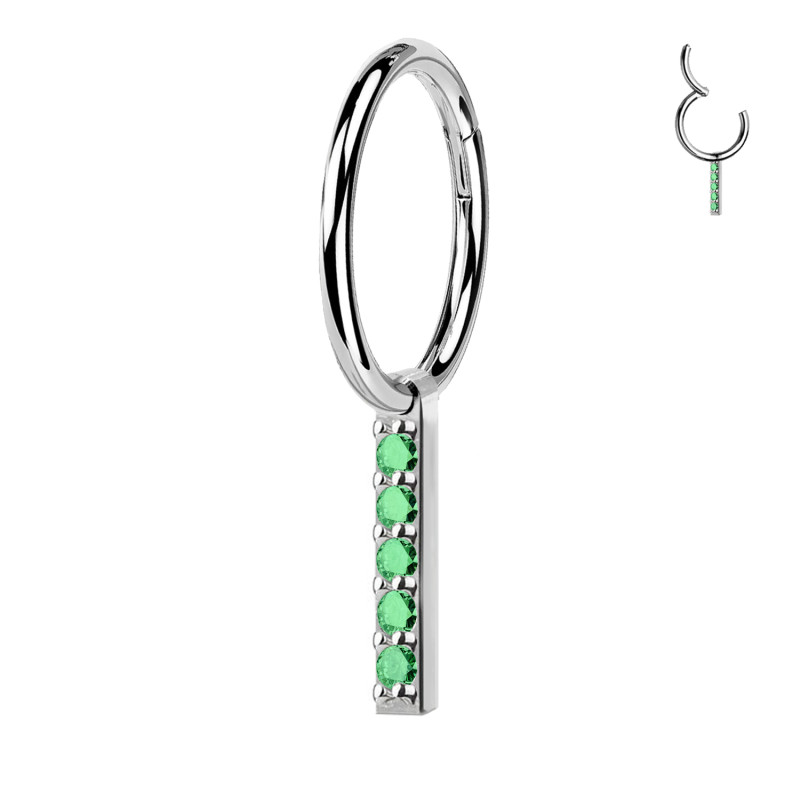 Cerchio Clicker con Ciondolo Cristallo, Helix