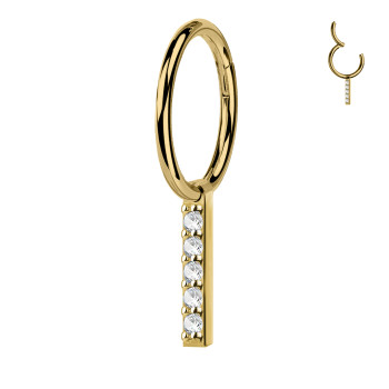 Cerchio Clicker con Ciondolo Cristallo