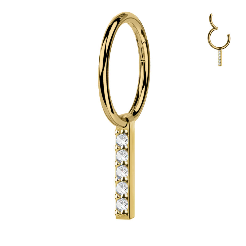 Cerchio Clicker con Ciondolo Cristallo, Helix