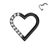 Piercing Cerchio in Acciaio - Cuore